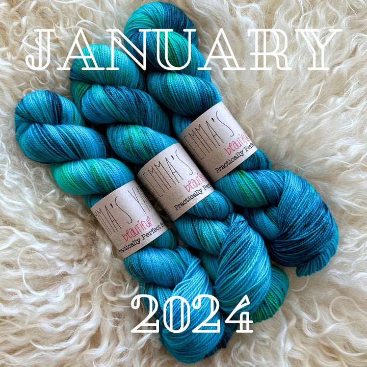 Emma's Yarn Crazy Beautiful Color Club--January 2024