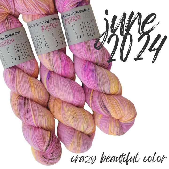 Emma's Yarn Crazy Beautiful Color Club--June 2024