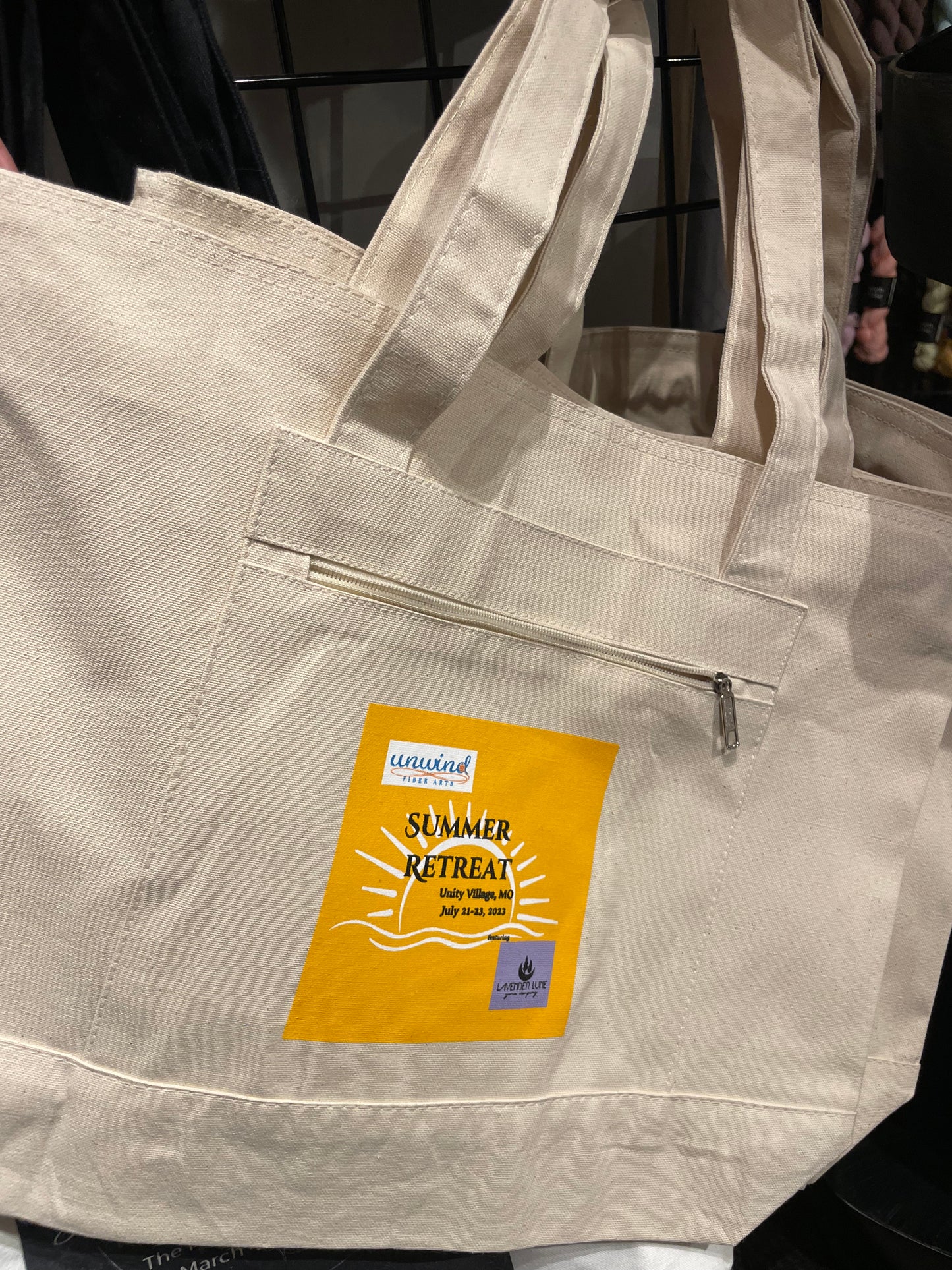 Unwind Logo Bags