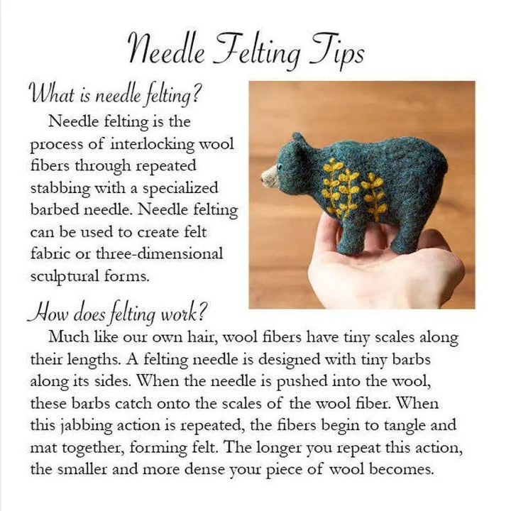 Grey Fox Needle Felting Starter Kits