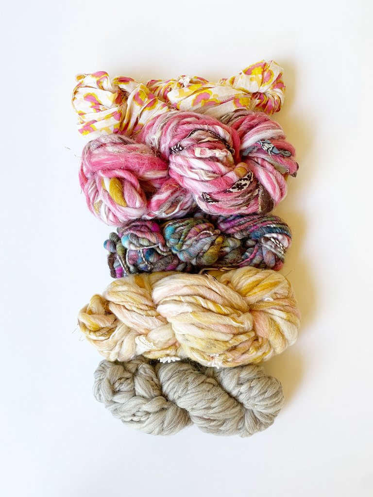 Dumpling Bucket Crochet Bag Mixed Minis ~ Make-along Kit – Knit Collage