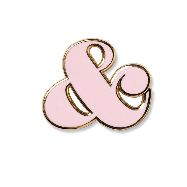 Ampersand Design Enamel Pins