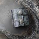 Jul Silver Intaglio Shawl Cuff