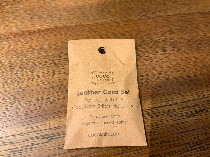 Cocoknits Leather Cord Set