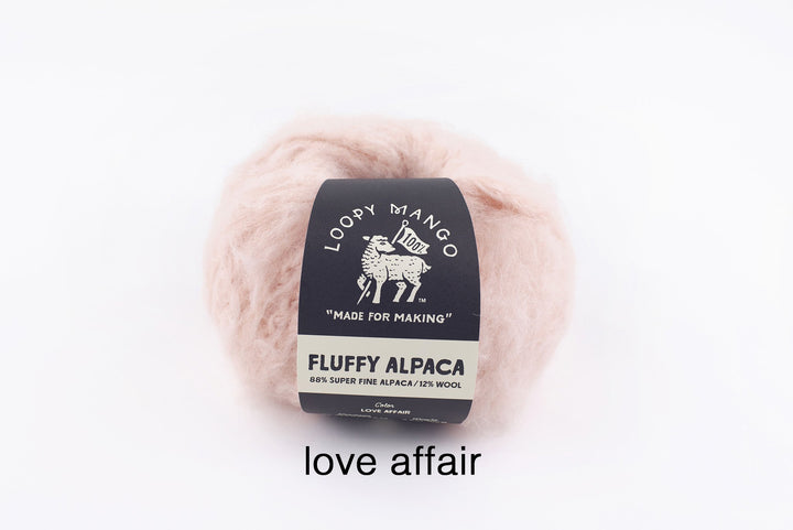 Loopy Mango Fluffy Alpaca
