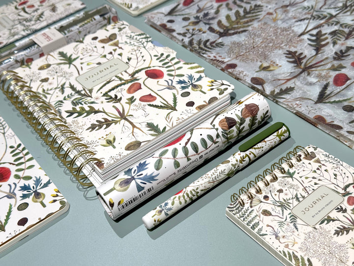 Bruno Visconti Art Journal A5 - Greens and Flowers