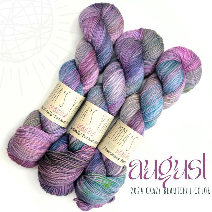 Emma's Yarn Crazy Beautiful Color Club--August 2024