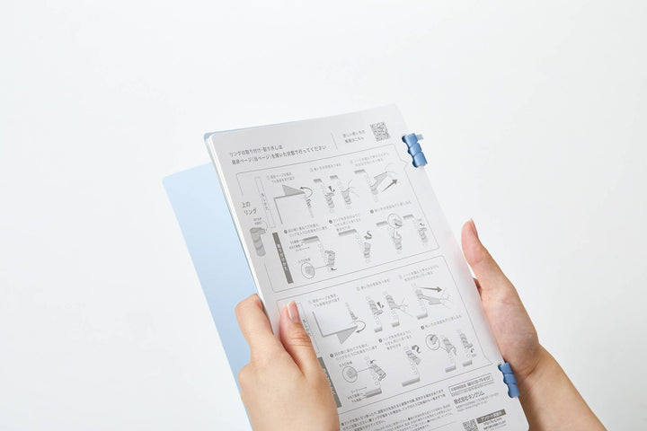 "LASENO" Spiral Ring Notebook