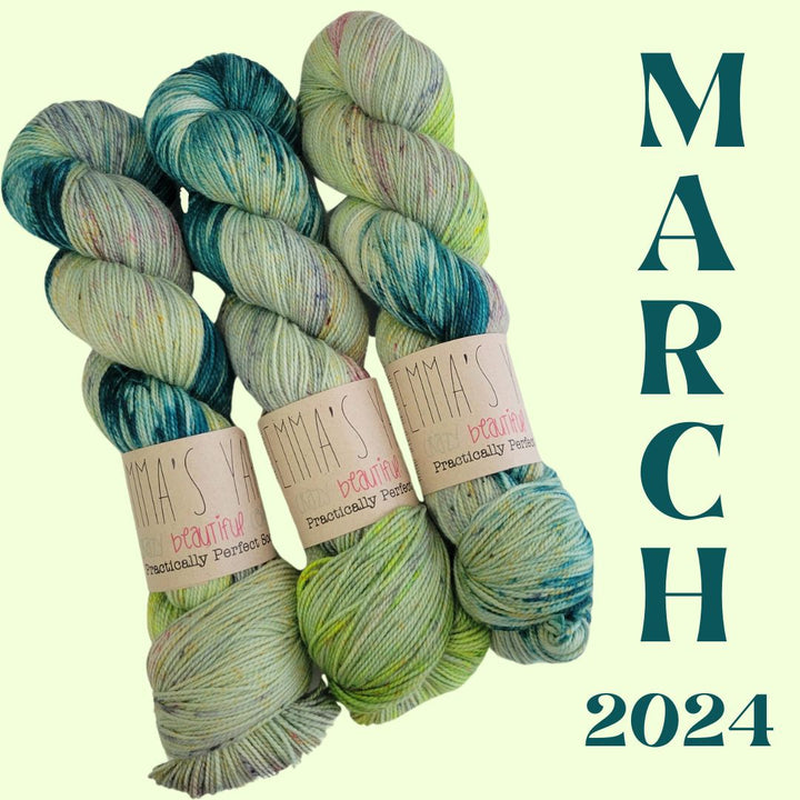 Emma's Yarn Crazy Beautiful Color Club--March 2024