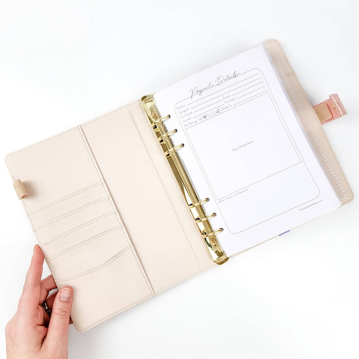 Twice Sheared Sheep Project Journal Planner for Knitters & Crocheters