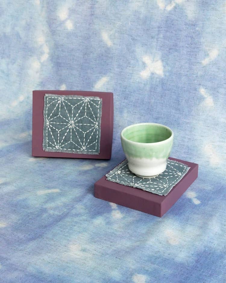 Sashiko Coaster Kit