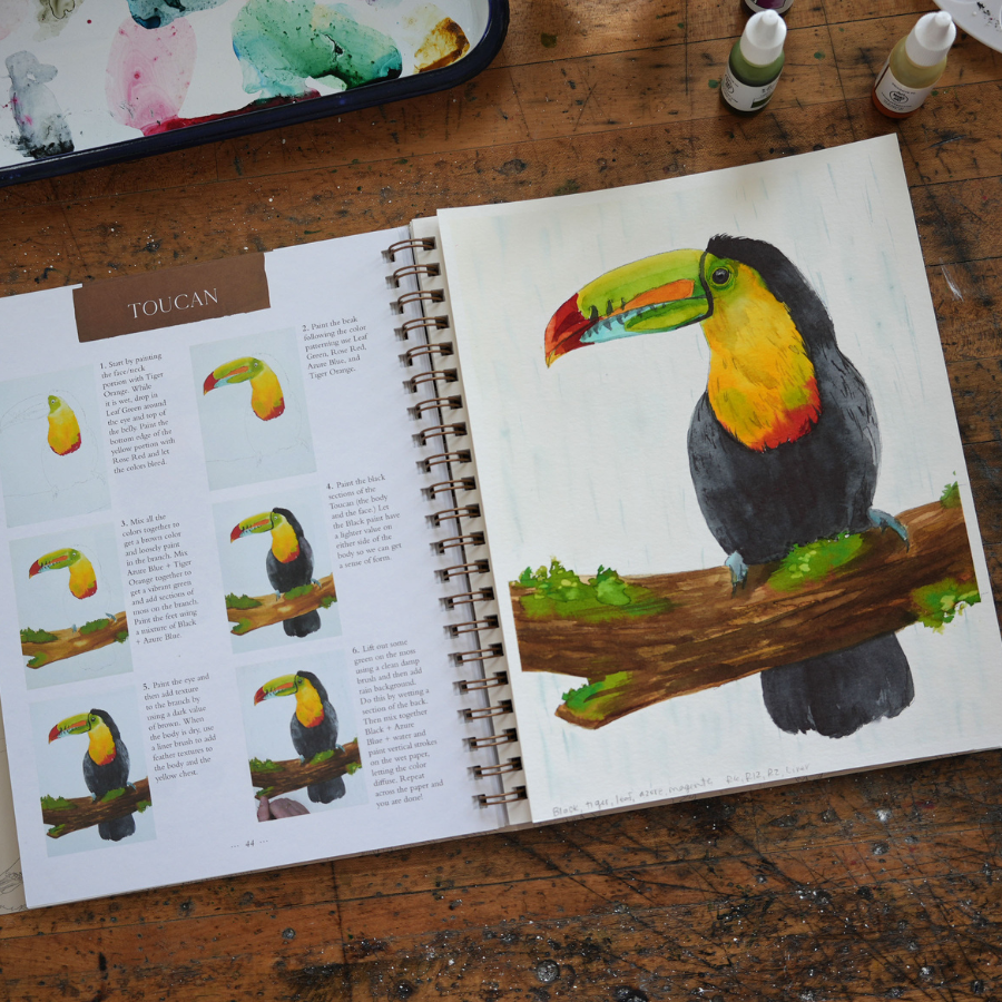 Sarah Cray Watercolor Workbooks