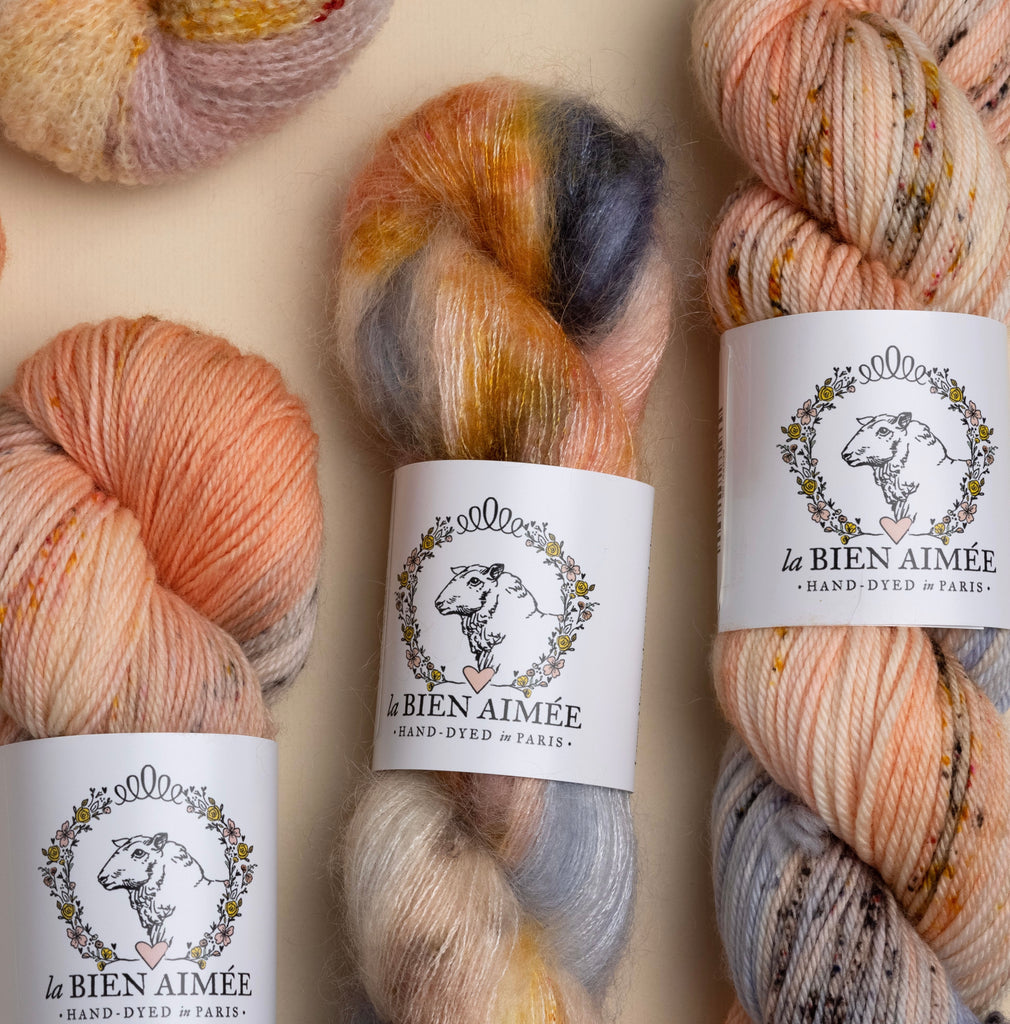 La Bien Aimée Mohair Silk – Unwind Fiber Arts, LLC