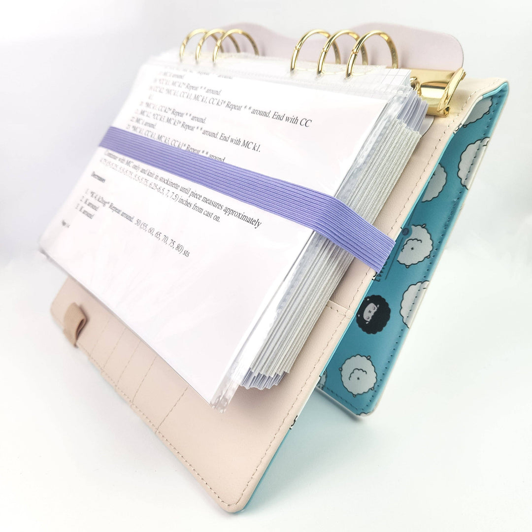 Twice Sheared Sheep Project Journal Planner for Knitters & Crocheters