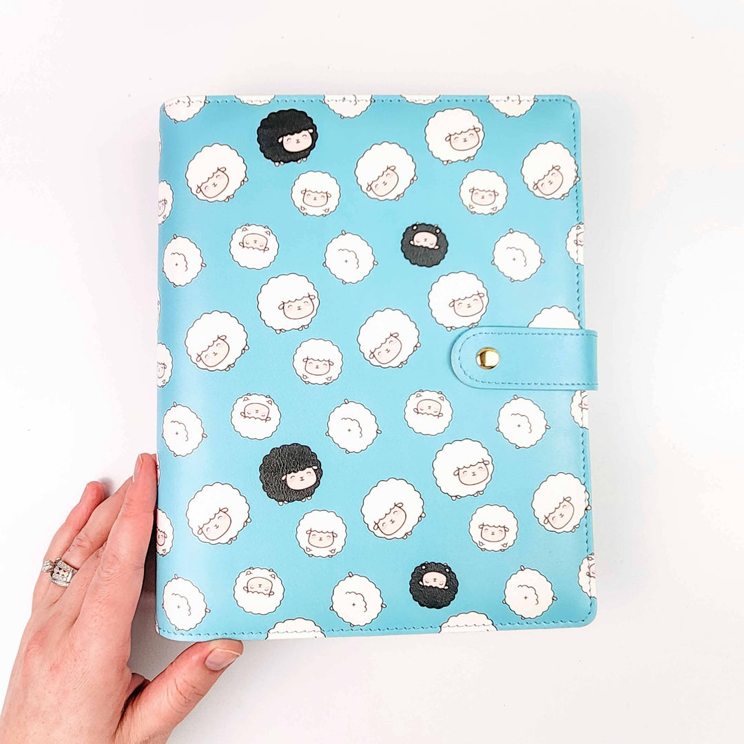 Twice Sheared Sheep Project Journal Planner for Knitters & Crocheters