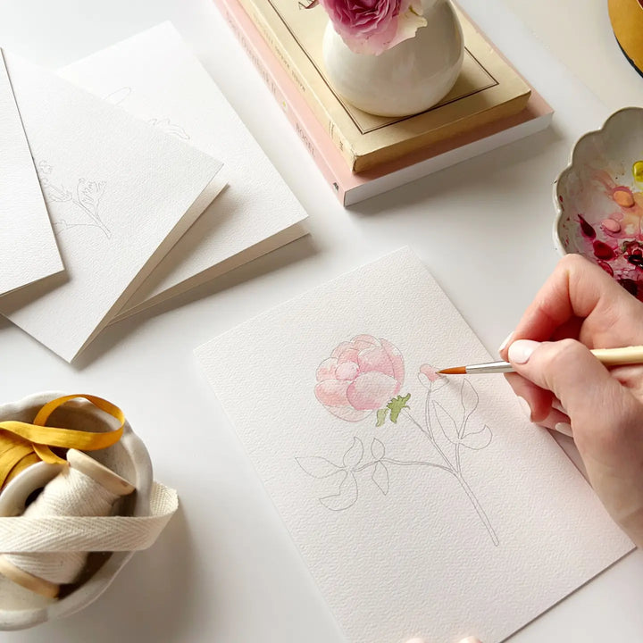 Emily Lex Paintable Greeting Notecards