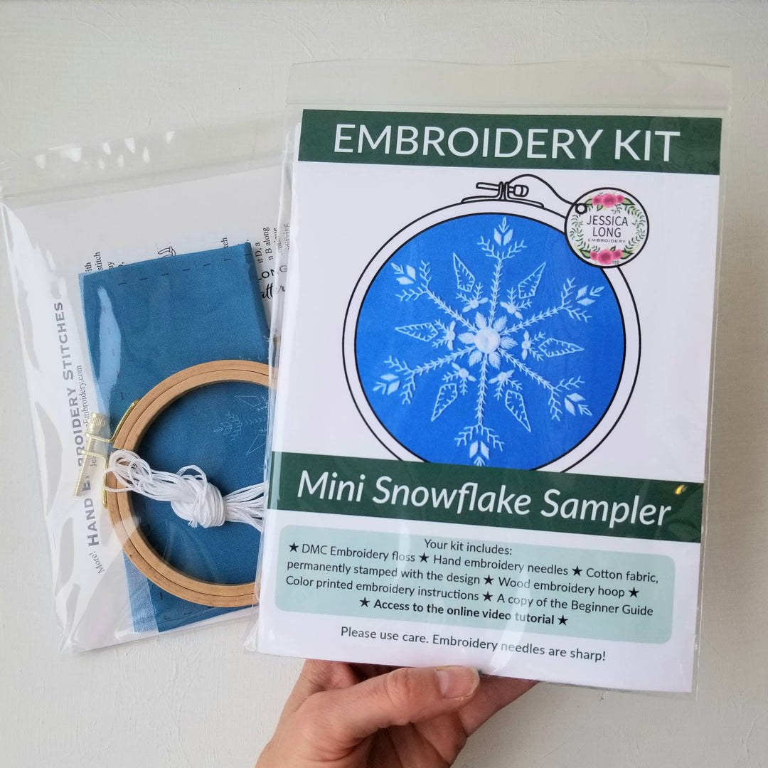 Jessica Long Embroidery Kits