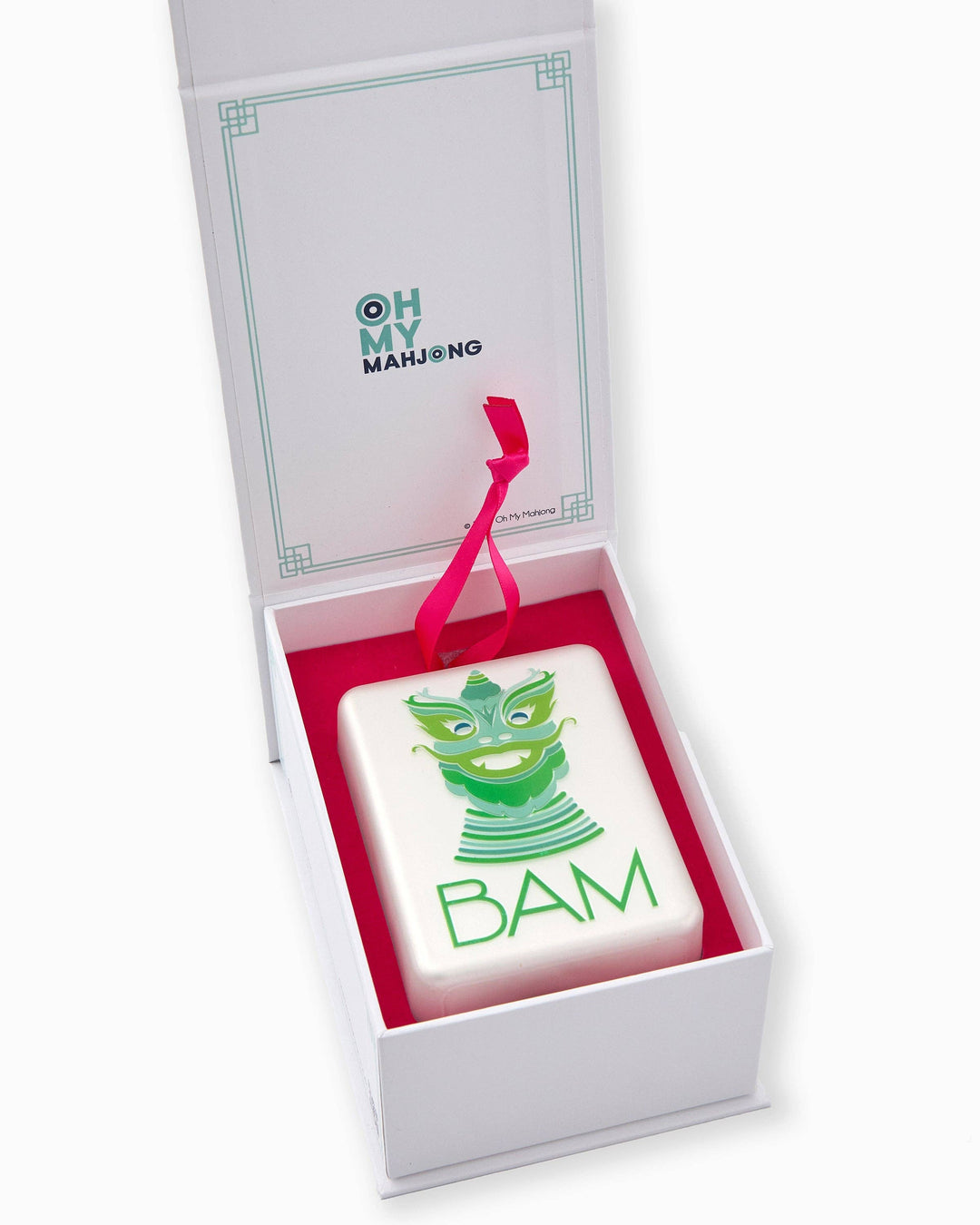 Oh My Mahjong Holiday Ornaments