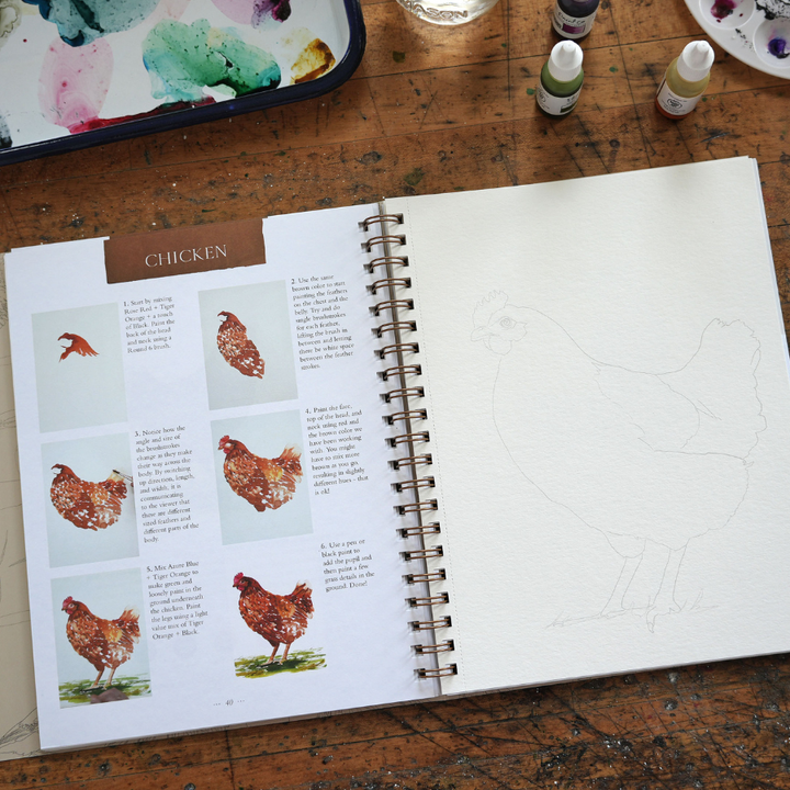 Sarah Cray Watercolor Workbooks