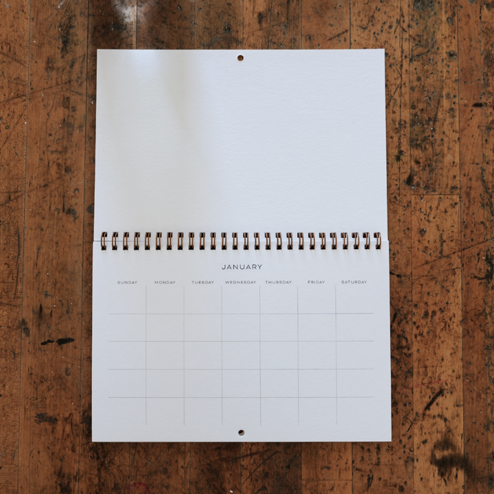 Let's Make Art Watercolor Calendar
