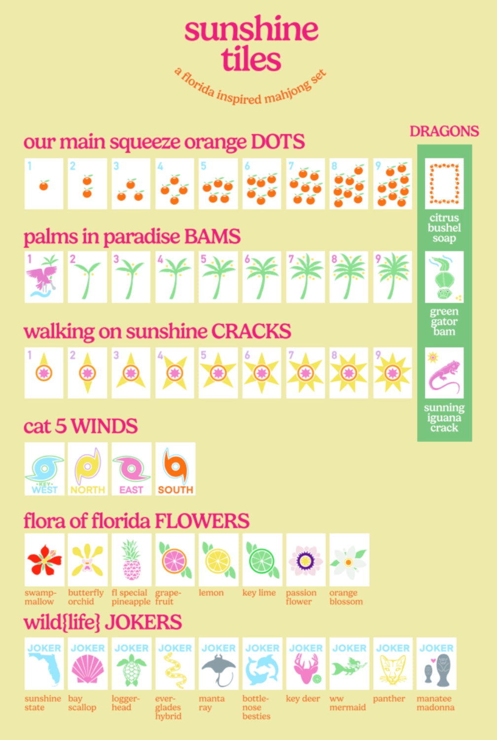 Middle & Main Mahjong Sets
