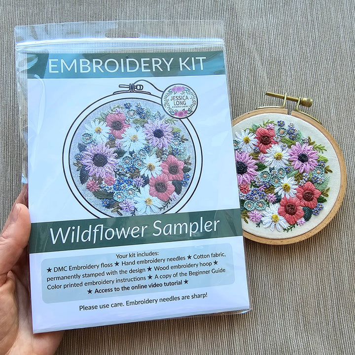 Jessica Long Embroidery Kits