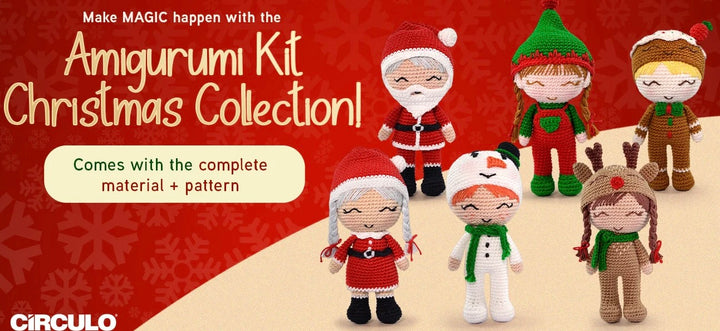 Circulo Christmas Amigurumi Kits