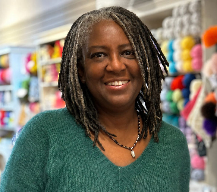 The Pussy Willow Shawl Class--and Afternoon with Saysha Greene