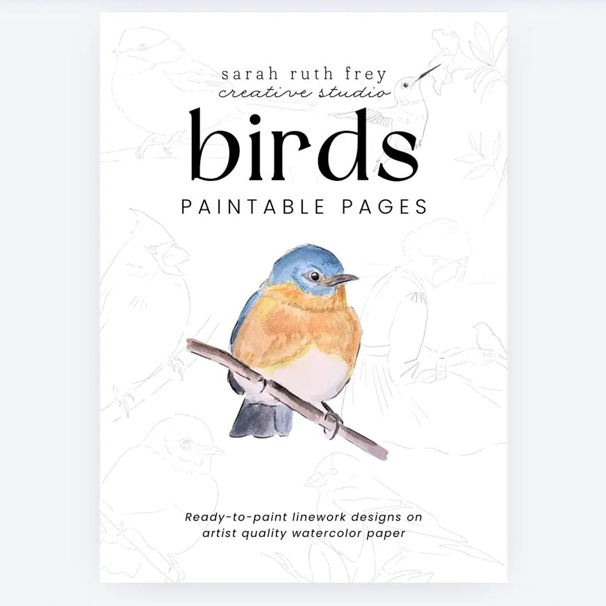 Sarah Ruth Frye Paintable Pages