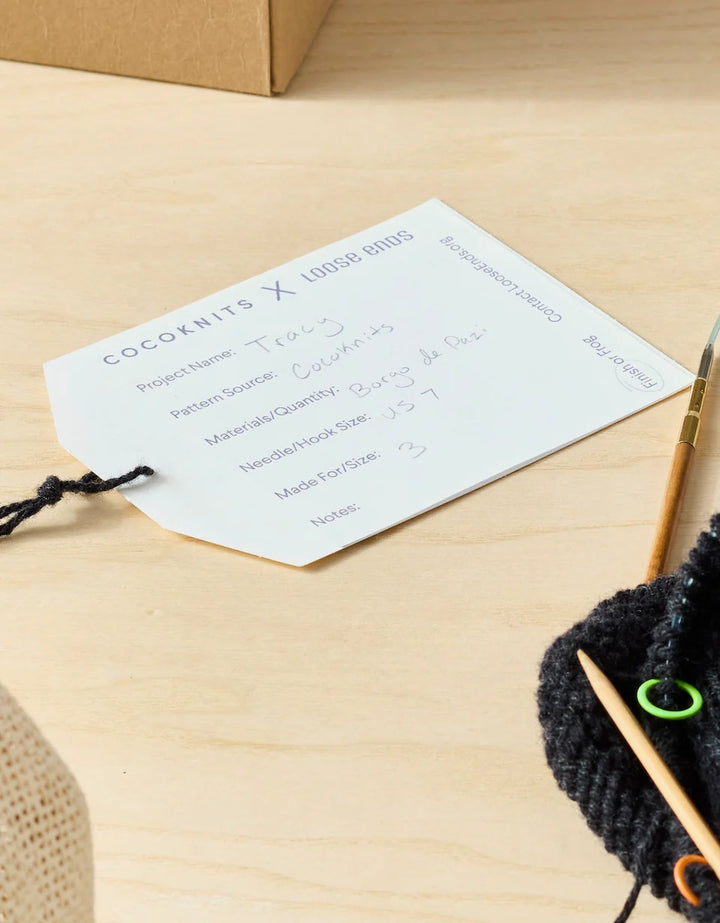 Cocoknits Project Keeper Folders & Tags