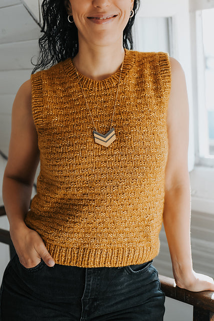 Golden Field Vest by Joji Locatelli