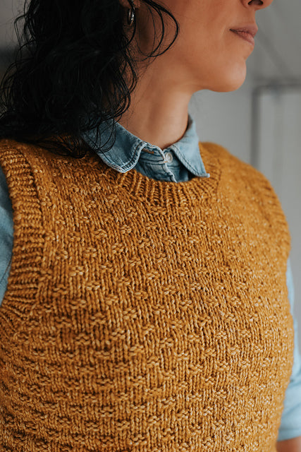 Golden Field Vest by Joji Locatelli