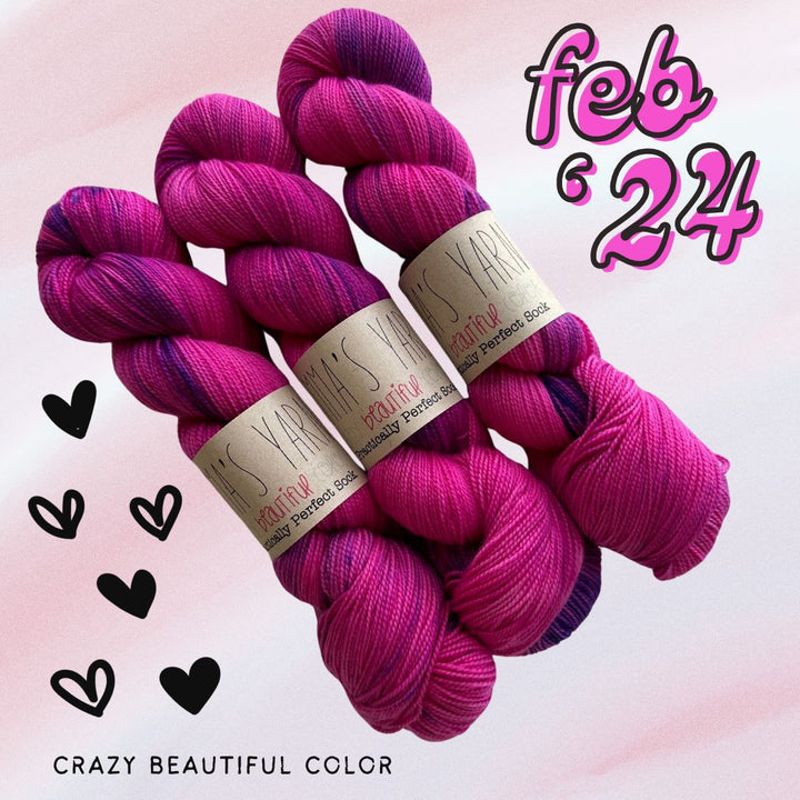 Emma's Yarn Crazy Beautiful Color Club--February 2024