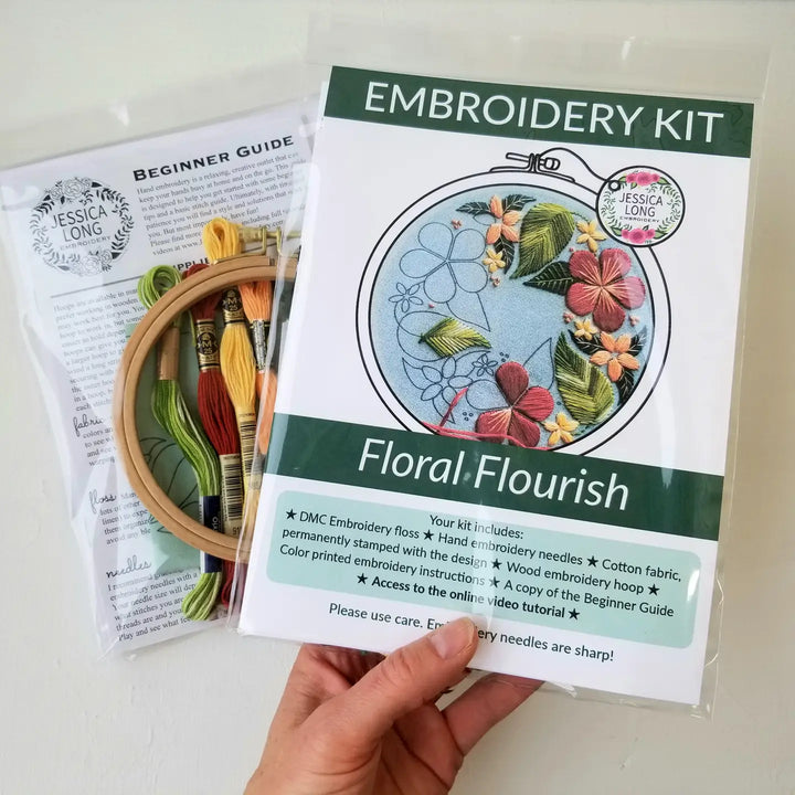 Jessica Long Embroidery Kits