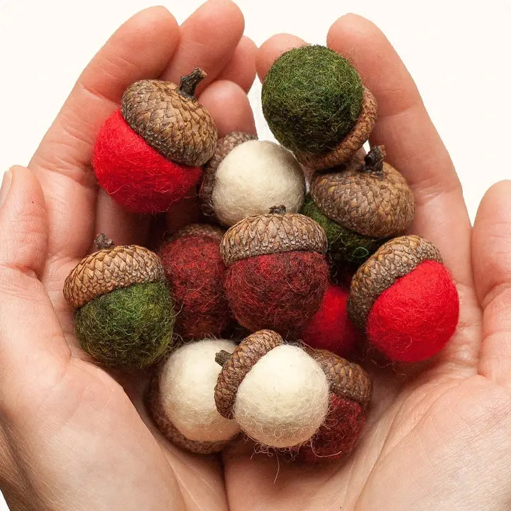 Grey Fox Needle Holiday Felting Kits