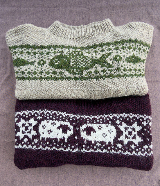 Saugerties Pullover Bundles in Kelbourne Woolens Scout