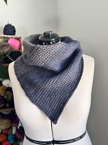 Tunisian Crochet - Second Signal Cowl