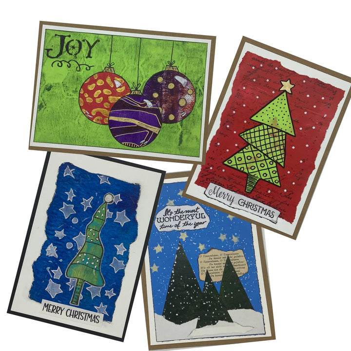 Artsy Holiday Cards with Peggy Newham!