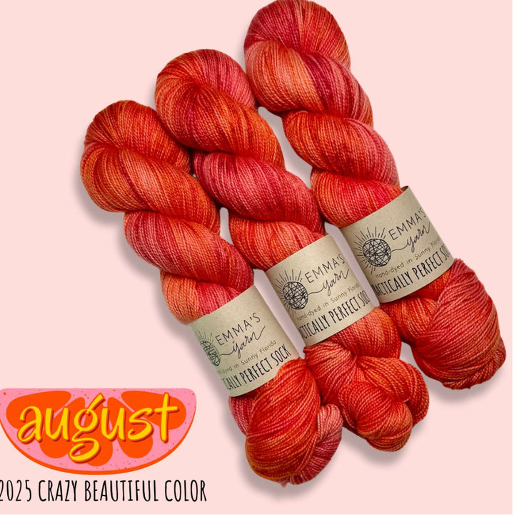 Emma's Yarn Crazy Beautiful Color Club--August 2025