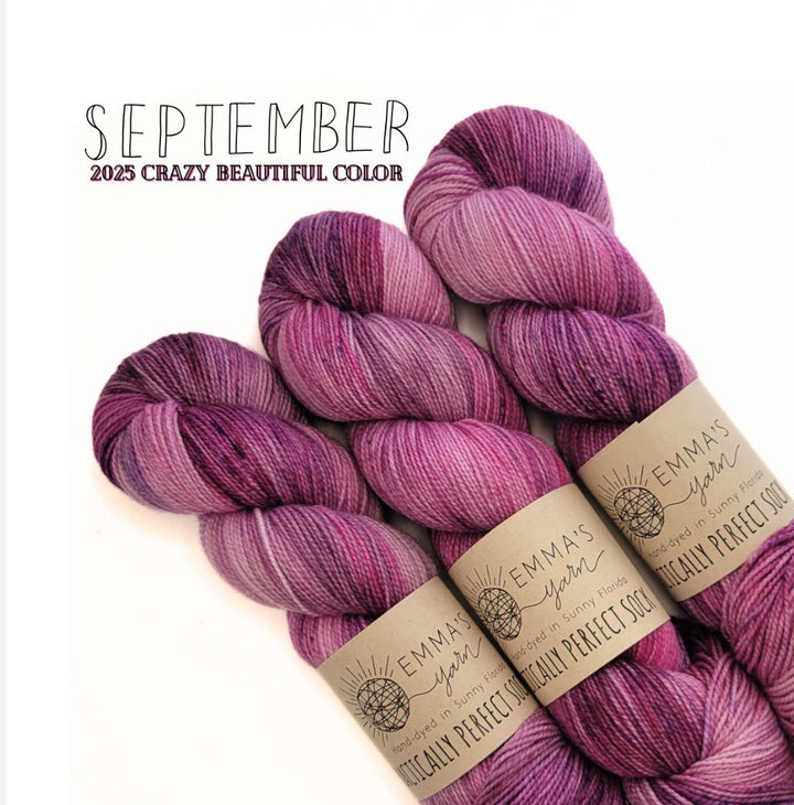 Emma's Yarn Crazy Beautiful Color Club--September 2025