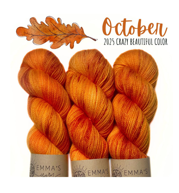 Emma's Yarn Crazy Beautiful Color Club--October 2025