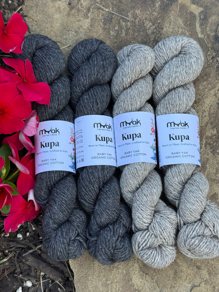 Of Smoke & Stone Shawl Kits--a Romi Hill & mYak Collab