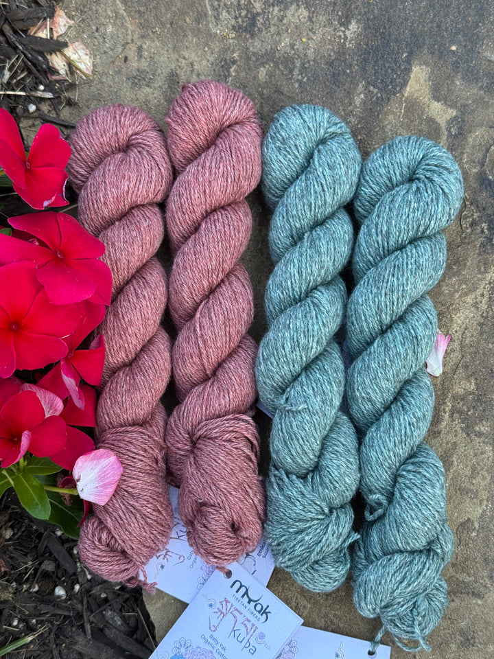 Of Smoke & Stone Shawl Kits--a Romi Hill & mYak Collab