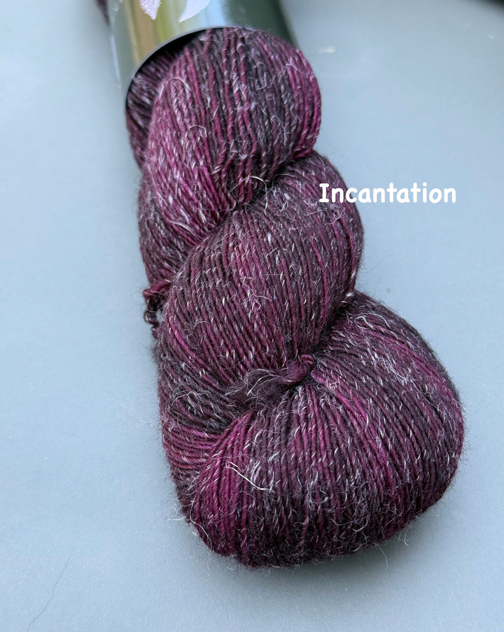 Lavender Lune Single Ply Merino Linen