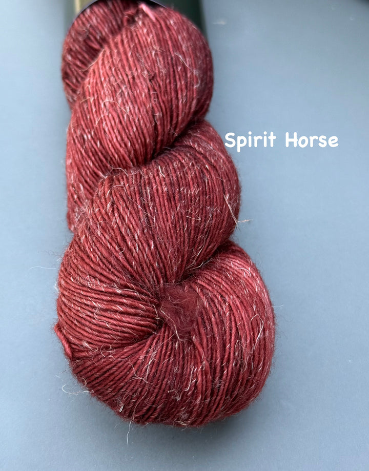 Lavender Lune Single Ply Merino Linen