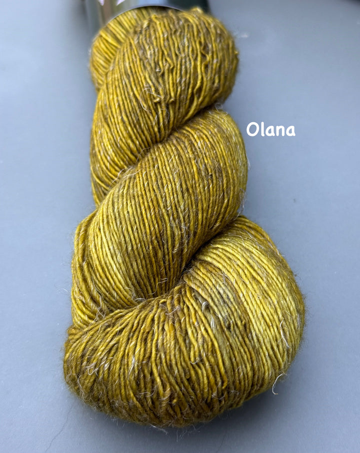 Lavender Lune Single Ply Merino Linen
