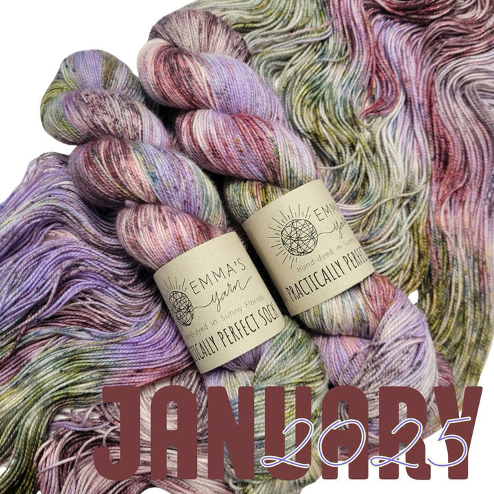 Emma's Yarn Crazy Beautiful Color Club--January 2025