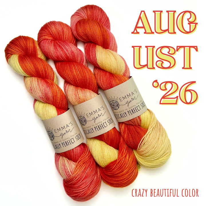 Emma's Yarn Crazy Beautiful Color Club -- August 2026