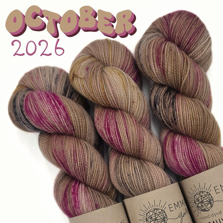 Emma's Yarn Crazy Beautiful Color Club -- October 2026