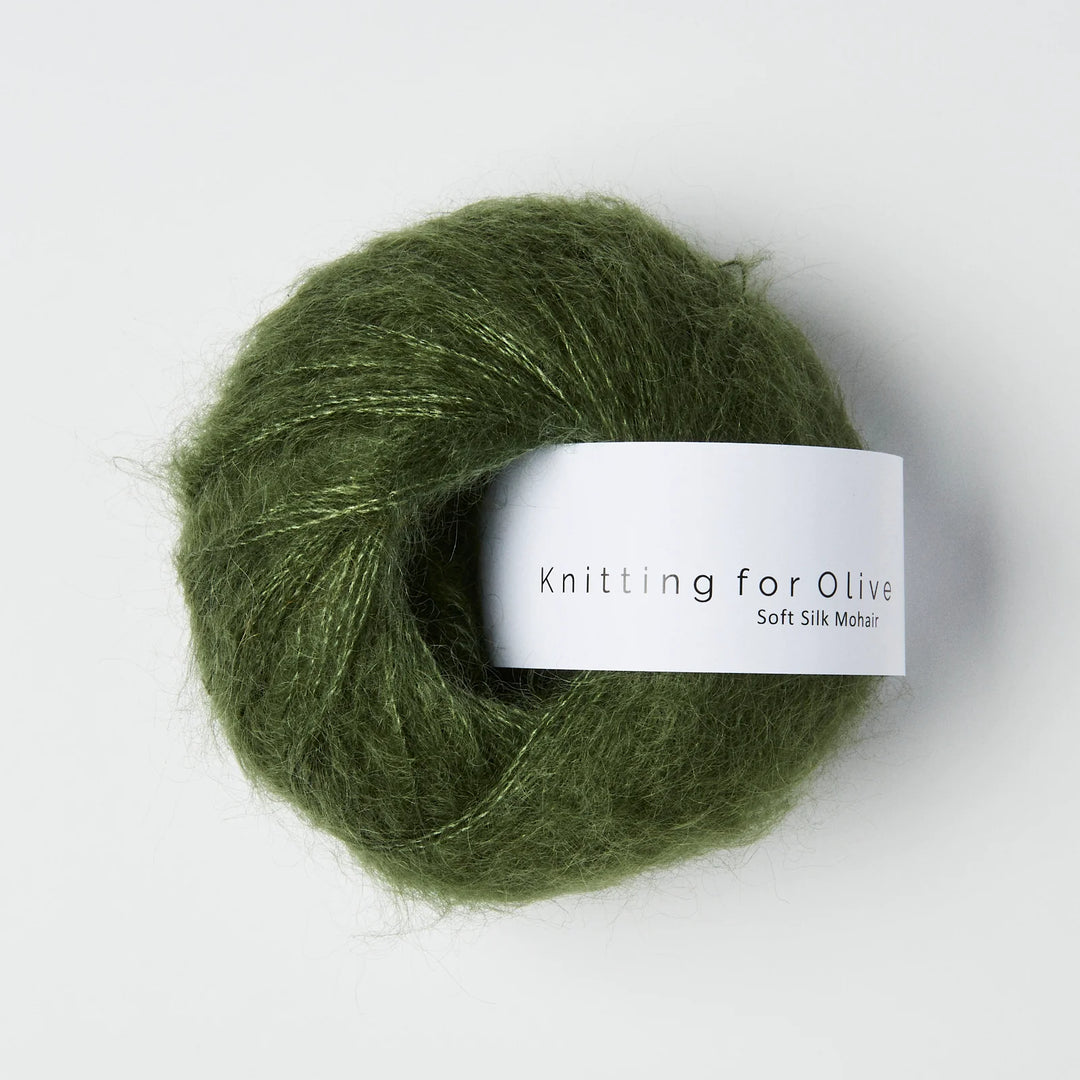 Knitting for Olive Soft Silk Mohair